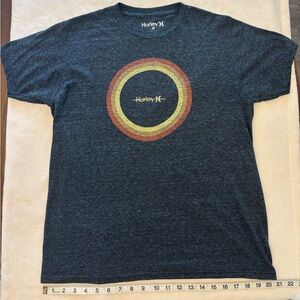 Hurley Men's Tee with Retro Design